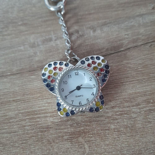 Keychain watch new, 10 cm length, repairable