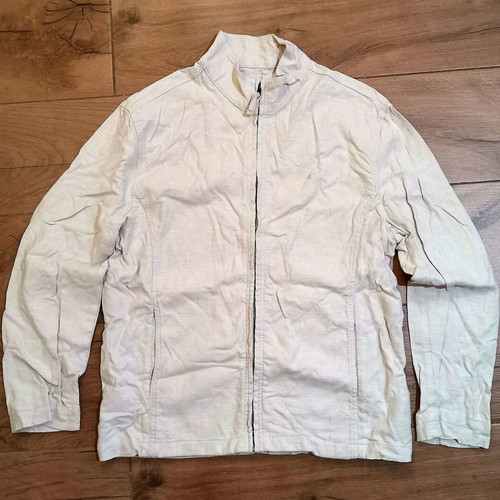 Jockey jacket spring like new, size Medium, linen-cotton