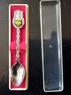 Metal souvenir spoon Vienna Austria new