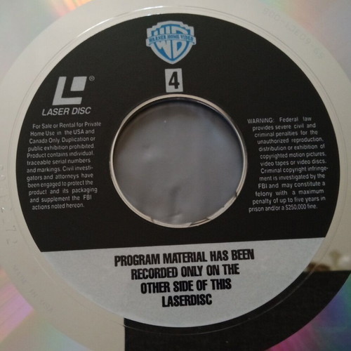 Sphere LaserDisc used, widescreen sci-fi movie with Dustin Hoffman