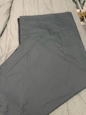 Waterproof fabric cover gray 140x140 new
