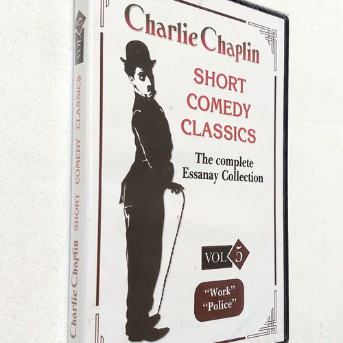 Charlie Chaplin Short Comedy Classics Vol. 5 DVD new with Greek subtitles