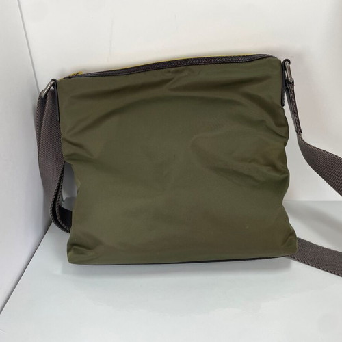 Dolce & Gabbana Canvas Messenger Bag like new, green