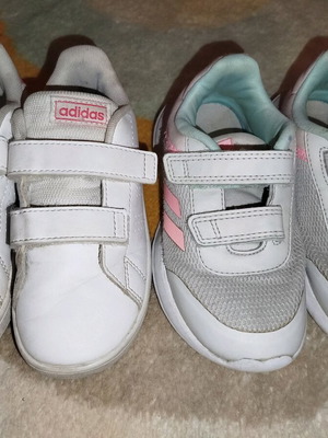 Adidas kids sports shoes like new, 2 pairs for girls