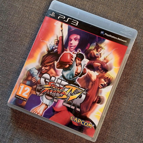 Super Street Fighter IV Sur PS3 - PAL - Complet Avec Boîtier Et Notice - Très Bon état