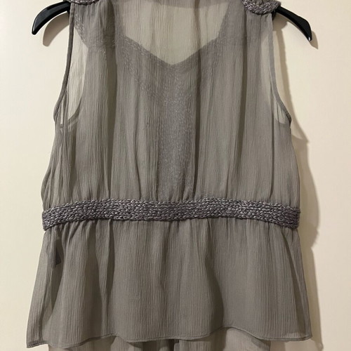 Sita Murt see through blouse like new, grey, size S
