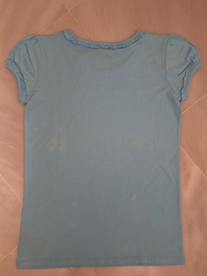 Polo Ralph Lauren girls' turquoise T-shirt large (12-14) like new