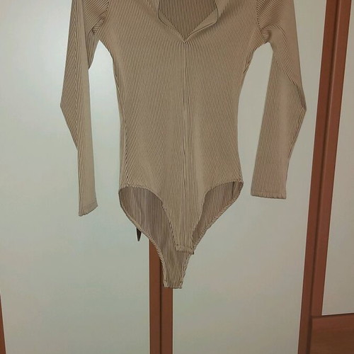 C KONTOVA women's bodysuit new, beige, small