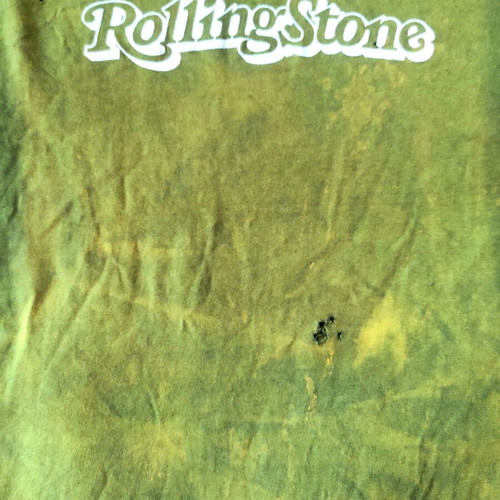 Rolling Stone Vintage Distressed Tie Dye Crewneck T-shirt XXL