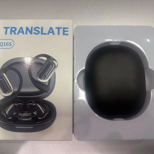 Earbuds Bluetooth 6.1 with AI translation, new, open-ear design