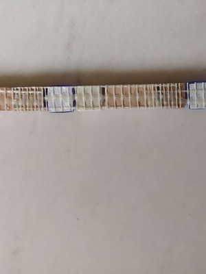 Λιστελλο 1,5x24 εκ καινούργιο από αναπαλαιωμένα μαρμαράκια και γυαλί