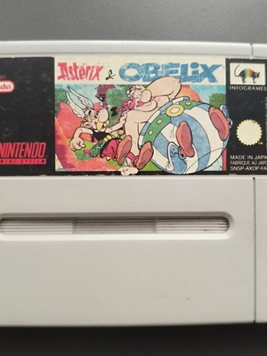 Nintendo SNES Asterix & Obelix μεταχειρισμένο παιχνίδι
