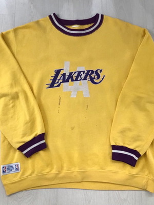 Lakers μπλούζα μακό μεταχειρισμένη, μέγεθος Large, κίτρινη