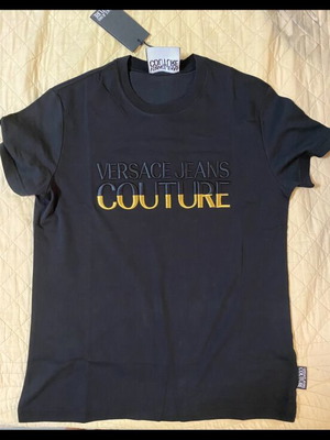 Versace Jeans Couture Tshirt size medium like new, black