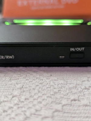 External CD/DVD drive multifunction new