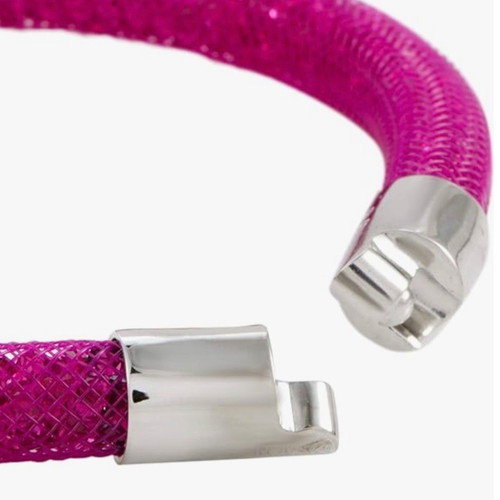 Swarovski Stardust bracelet women’s new, size Medium, fuchsia
