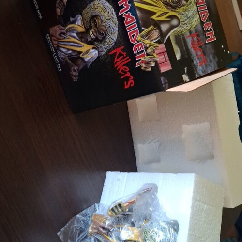 Iron Maiden licensed resin statue box