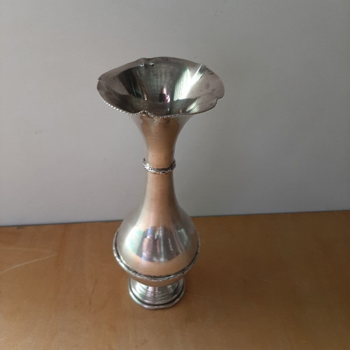 Silver 925 vase from the 60s used, 257g