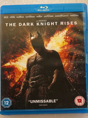 The Dark Knight Rises 2 Blu-ray, ελαφρώς μεταχειρισμένο χωρίς υπότιτλους