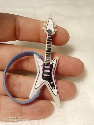 Electric guitar Playmobil accessories like new