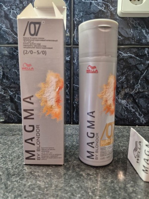 Magma by Wella shade 07 used