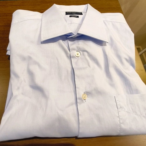 Portobello's shirts blue regular fit L used, pack of 2