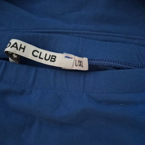 Skirt and top set like new, blue, size L/XL