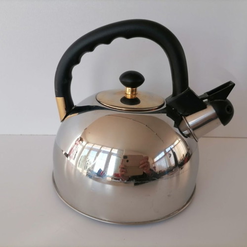 Stainless steel kettle 2.5 liters used, FEST inox 18/10