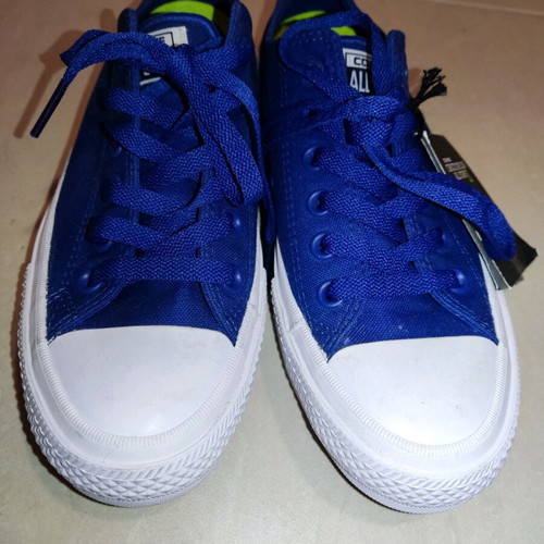 Converse All Star Chuck Taylors with Lunarlon blue men's size 38 new