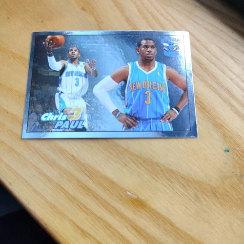 NBA basketball stars 2009-2010 sticker Chris Paul #348 new