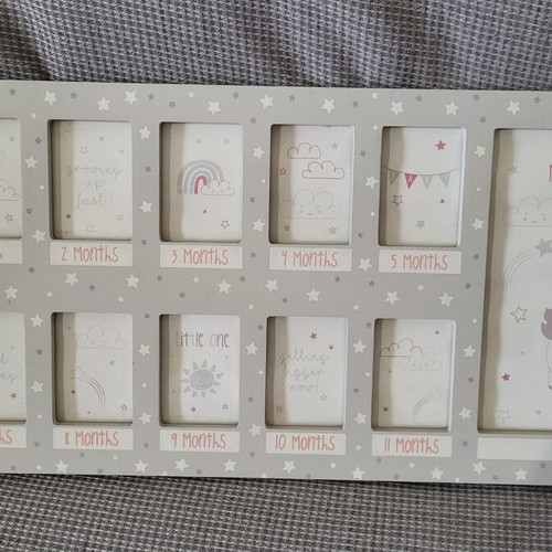Photo frame for baby months up to 1 year new