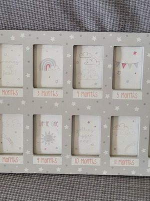 Photo frame for baby months up to 1 year new