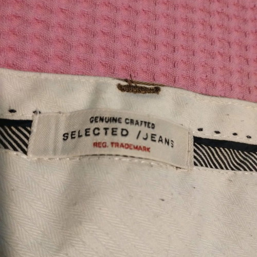 Men's jeans used, brown, sizes M and L