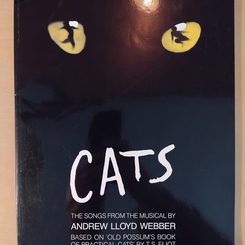 Cats The Musical Sheet Music Like New, Voice and Piano