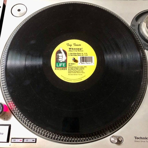 Whoomp! (There It Is) Remixes vinyl used, 12" hip-hop single