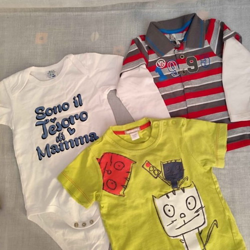 Baby clothes set for 6-12 months, 5 pieces
