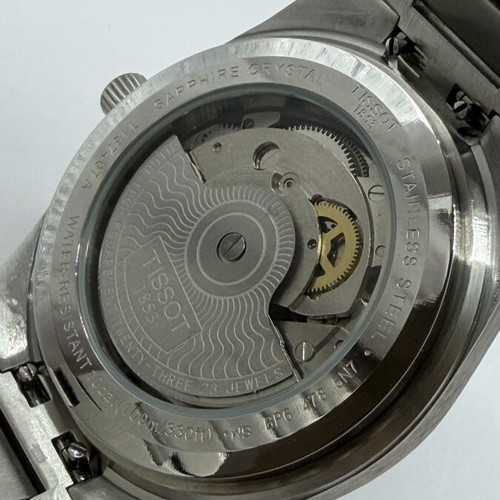 Tissot PRX Powermatic 80 watch, black dial