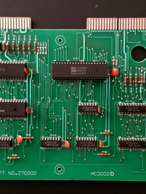 Amstrad CPC 464 motherboard used