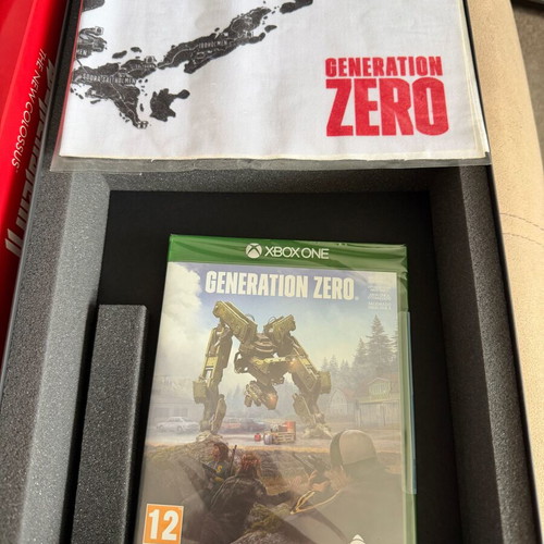 Generation Zero and Wolfenstein 2 II Collector editions new, Xbox One set