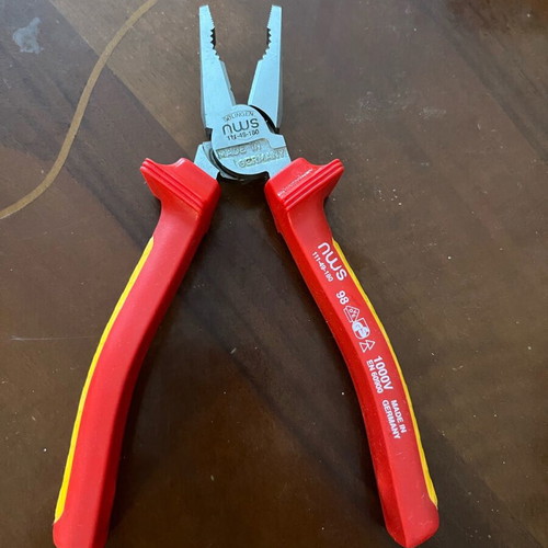 NWS electrician pliers with protection new