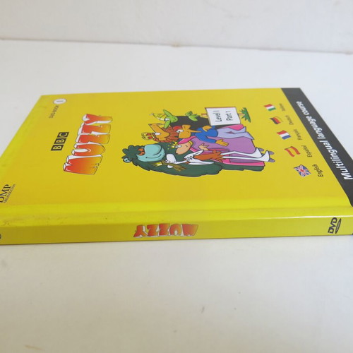 Muzzy Level 1 Part 1 book and DVD set used, multilingual language course