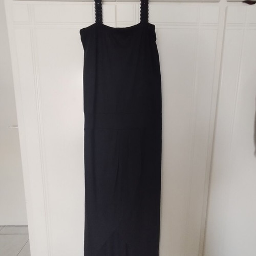 Rinascimento black dress with lace straps like new, medium to large