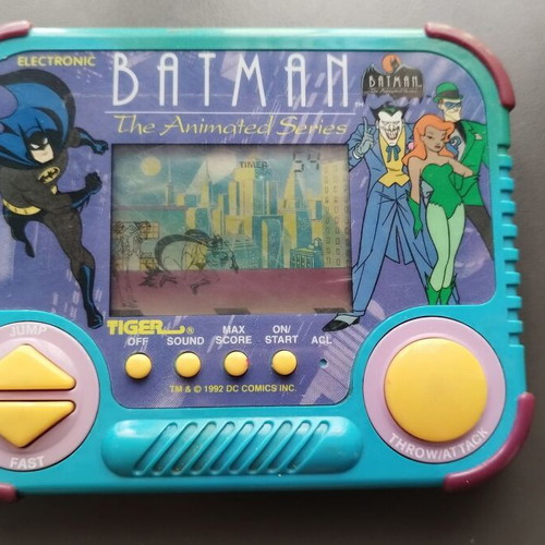 Tiger Electronics 1990 Batman The Animated Series handheld game used