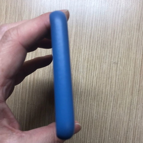 Apple Leather Case for iPhone XS Max used, Cape Cod Blue (MTEW2ZM/A)