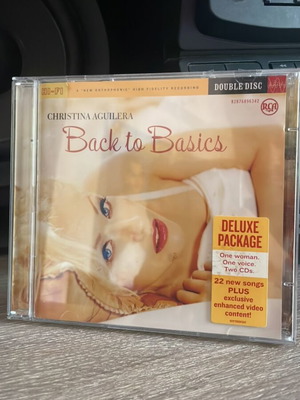 Christina Aguilera Back to Basics CD Deluxe Package like new