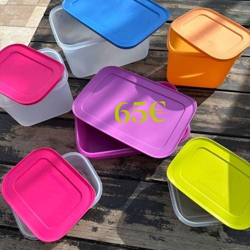 Tupperware freezer set 6 pieces new