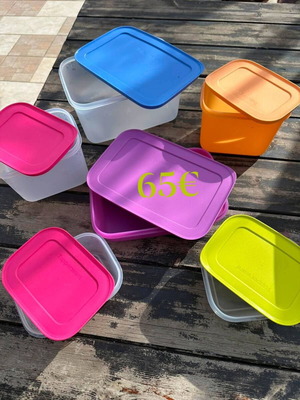 Tupperware freezer set 6 pieces new