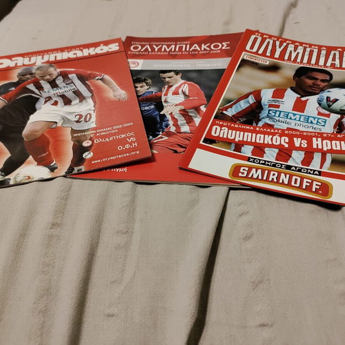 Olympiakos 3 official programs like new