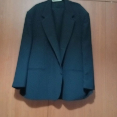 Men's black suit 3XXXL like new