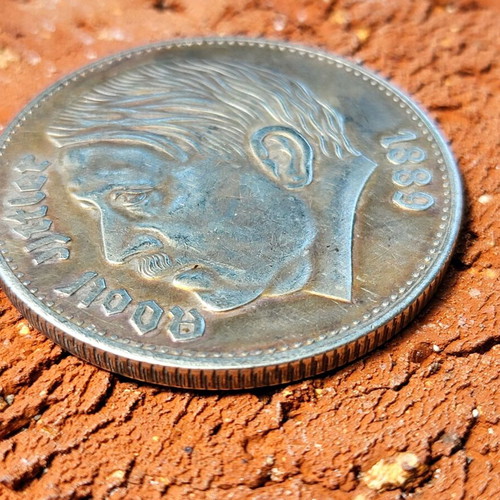 Deutsches Reich Coin 1938 Adolf Hitler Used